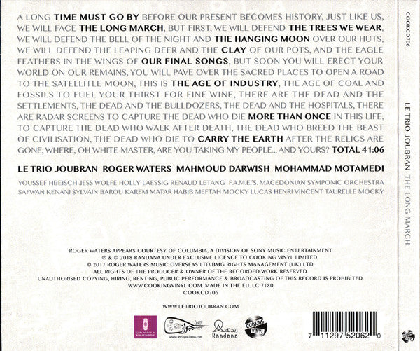 Trio Joubran : The Long March (CD, Album, Dig)