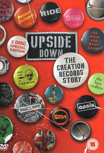 Various : Upside Down: The Creation Records Story (2xDVD-V, PAL)