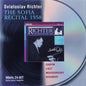 Sviatoslav Richter / Frédéric Chopin, Franz Liszt, Modest Mussorgsky, Franz Schubert : The Sofia Recital 1958 (CD, Album, RE, RM)