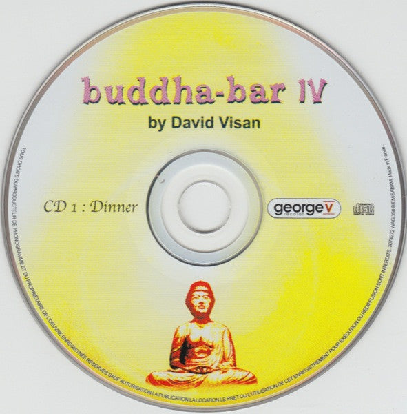 David Visan : Buddha-Bar IV (2xCD, Comp, Mixed, Cla)