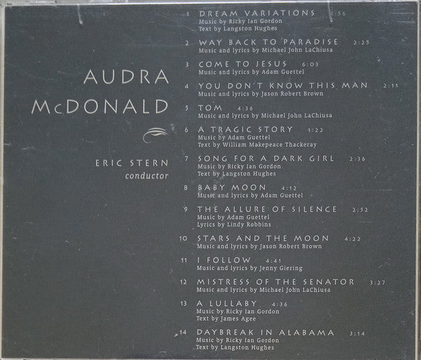 Audra McDonald : Way Back To Paradise  (CD, Album)