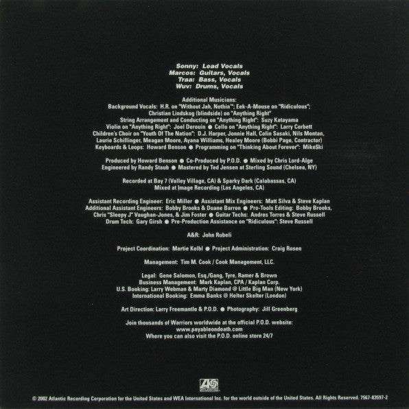 P.O.D. : Satellite (CD, Album + DVD-V + Ltd, RE)