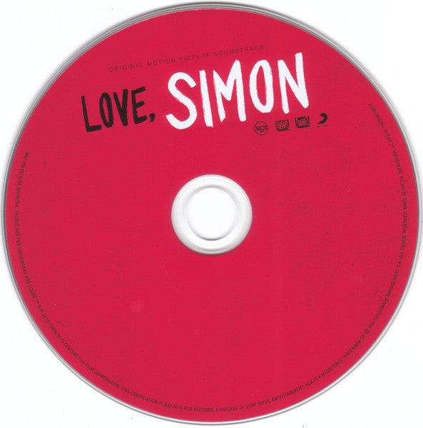 Various : Love, Simon (Original Motion Picture Soundtrack) (CD, Comp)