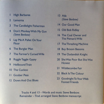 Steve Benbow : Don't Monkey With My Gun (CDr, Album)
