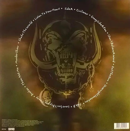 Motörhead : Overnight Sensation (LP, Album, RE)