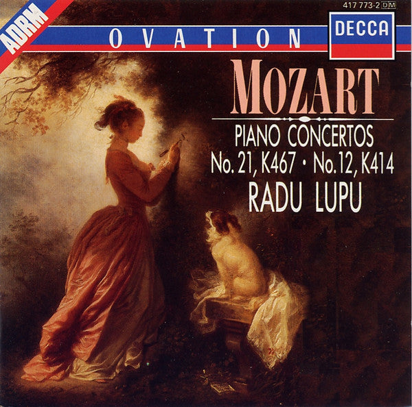 Wolfgang Amadeus Mozart, Radu Lupu : Piano Concertos No.21, K467 • No.12, K414 (CD, RE, RM)