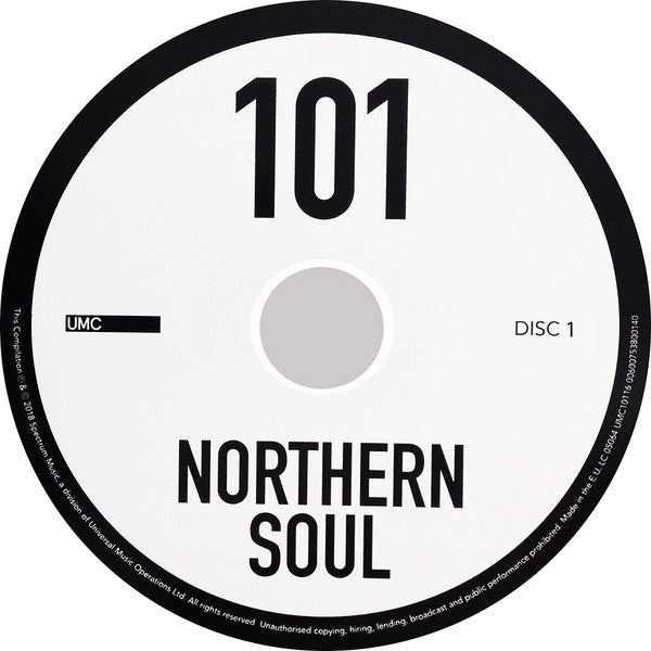 Various : 101 Northern Soul (5xCD, Comp)