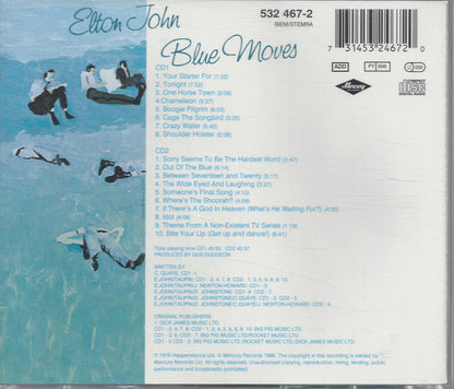 Elton John : Blue Moves (2xCD, Album, RE, RM)