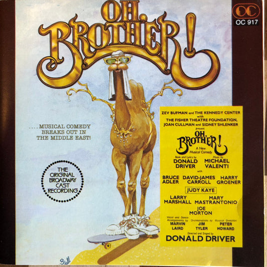 Donald Driver, Michael Valenti : Oh, Brother! (The Original Broadway Cast Recording) (CD, Album)
