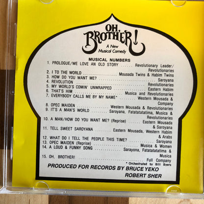 Donald Driver, Michael Valenti : Oh, Brother! (The Original Broadway Cast Recording) (CD, Album)