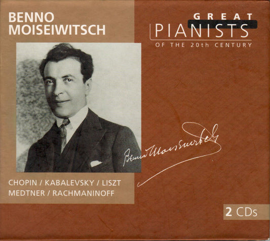 Benno Moiseiwitsch - Frédéric Chopin / Dmitry Kabalevsky / Franz Liszt / Nikolai Medtner / Sergei Rachmaninoff : Benno Moiseiwitsch (2xCD, Comp)