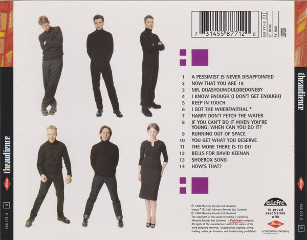 theaudience : theaudience (CD, Album)