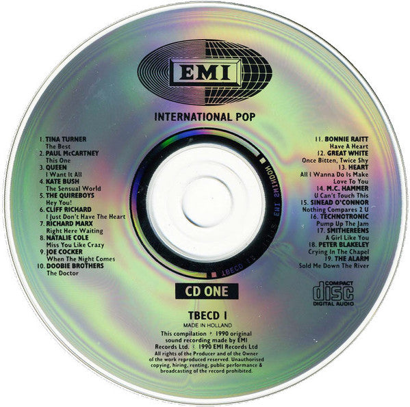 Various : The Best Of EMI 1989-1990 (2xCD, Comp, Promo)