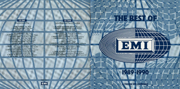 Various : The Best Of EMI 1989-1990 (2xCD, Comp, Promo)