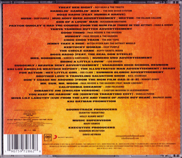 Various : Once Upon A Time In Hollywood (Original Motion Picture Soundtrack) (CD, Comp)