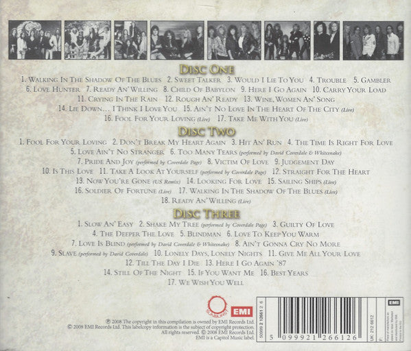 Whitesnake : 30th Anniversary Collection (3xCD, Comp, RM)