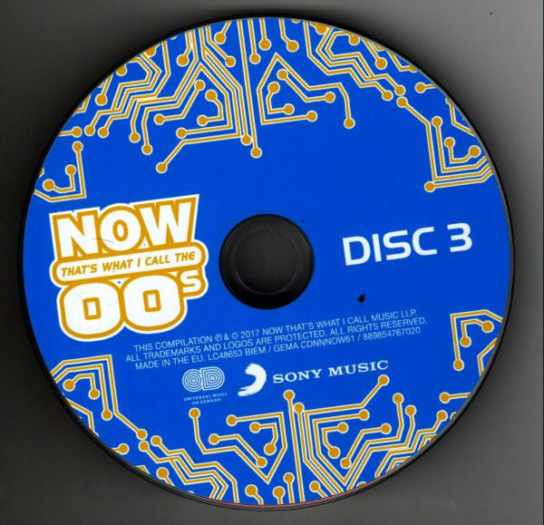 Various : Now That’s What I Call The 00s: The Best Of The Noughties 2000 - 2009 (3xCD, Comp)
