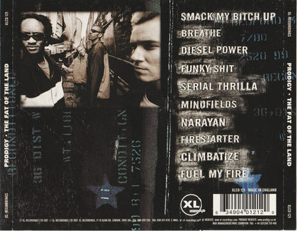 The Prodigy : The Fat Of The Land (CD, Album, RP)