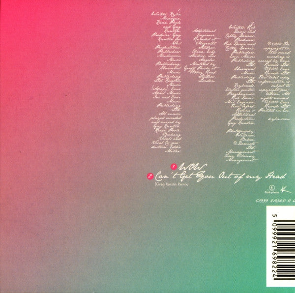 Kylie Minogue : Wow (CD, Single)