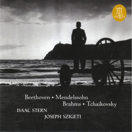 Ludwig van Beethoven, Felix Mendelssohn-Bartholdy, Johannes Brahms, Pyotr Ilyich Tchaikovsky, Isaac Stern, Joseph Szigeti : Great Violin Concertos (2xCD, Comp)