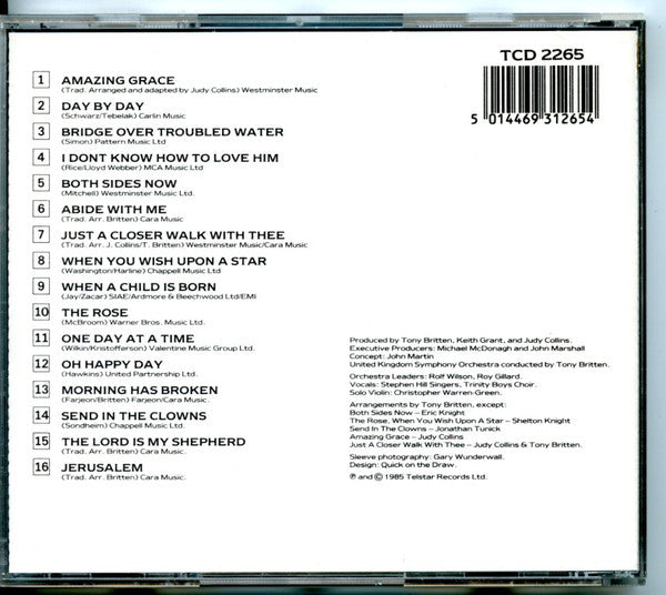 Judy Collins : Amazing Grace (CD, Album)