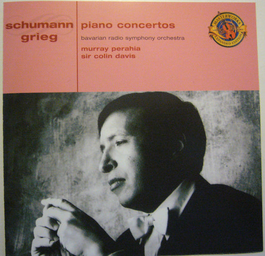 Robert Schumann, Edvard Grieg, Symphonie-Orchester Des Bayerischen Rundfunks, Murray Perahia, Sir Colin Davis : Piano Concertos (CD, Album, RE)