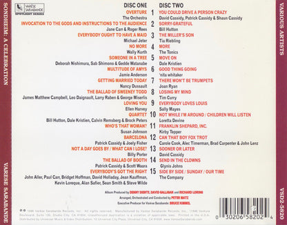 Stephen Sondheim : Sondheim: A Celebration (2xCD, Album)