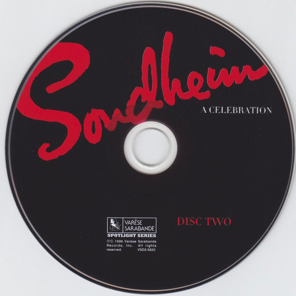 Stephen Sondheim : Sondheim: A Celebration (2xCD, Album)