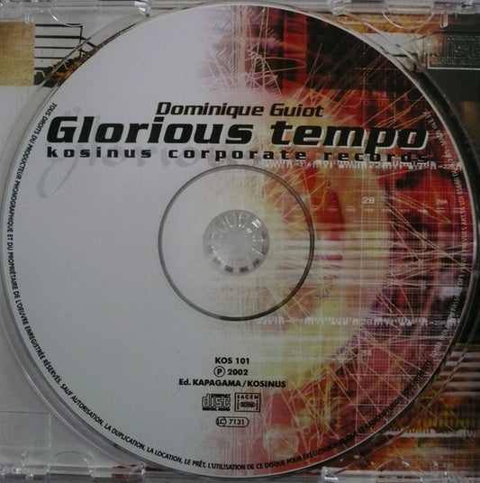 Dominique Guiot : Glorious Tempo (CD)