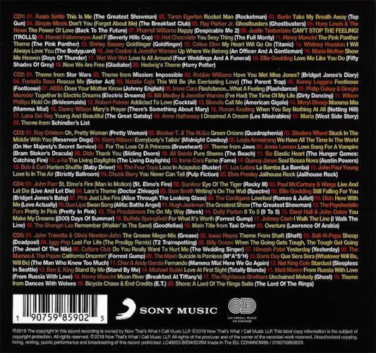 Various : Now 100 Hits Movies (5xCD, Comp, dig)