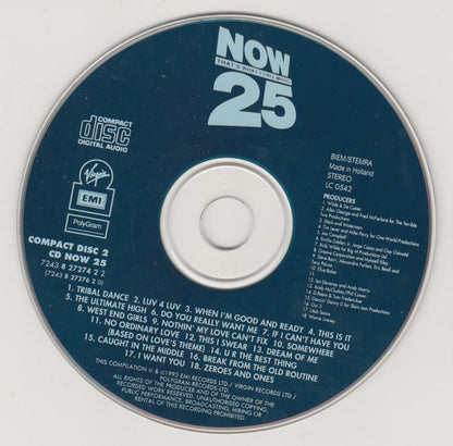 Various : Now That's What I Call Music! 25 (2xCD, Comp)