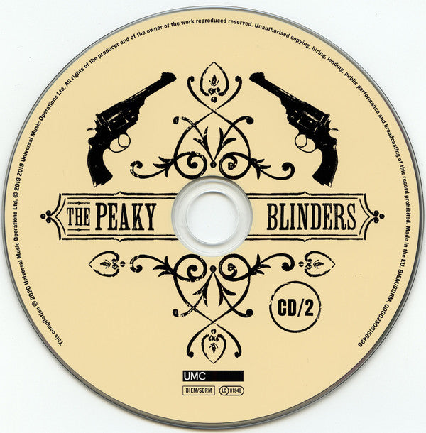 Various : Peaky Blinders (The Official Soundtrack) (2xCD, Comp)