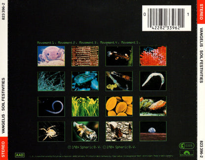 Vangelis : Soil Festivities (CD, Album)