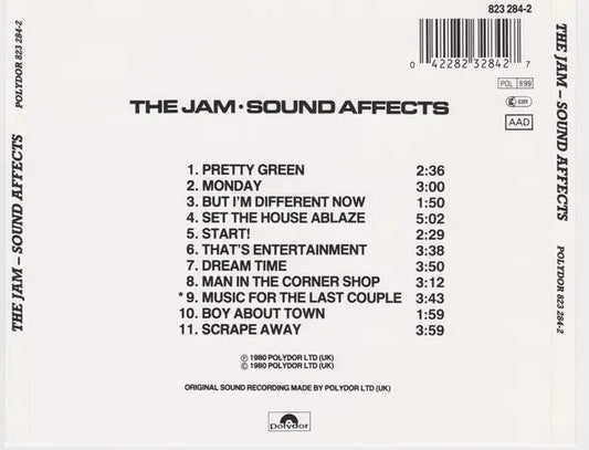 The Jam : Sound Affects (CD, Album, RE)