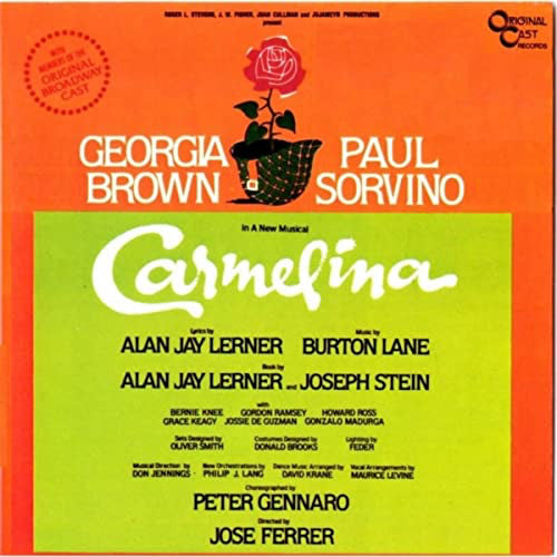 Georgia Brown, Paul Sorvino : Carmelina (CD, Album)