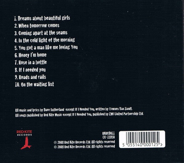 Dave Sutherland (9) : On The Waiting List (CD)