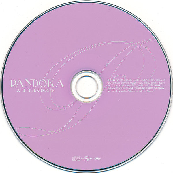 Pandora : A Little Closer (CD, Album)