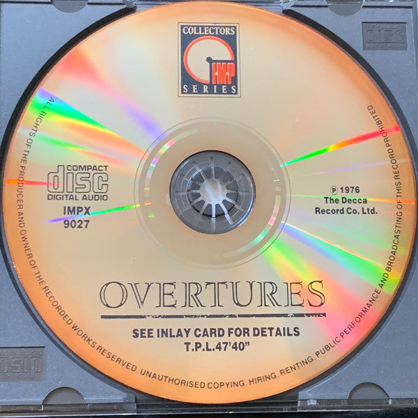 Lorin Maazel, The Cleveland Orchestra : Overtures (CD, Album, RM)