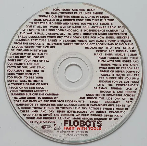 Flobots : Fight With Tools (CD, Album, Sup)