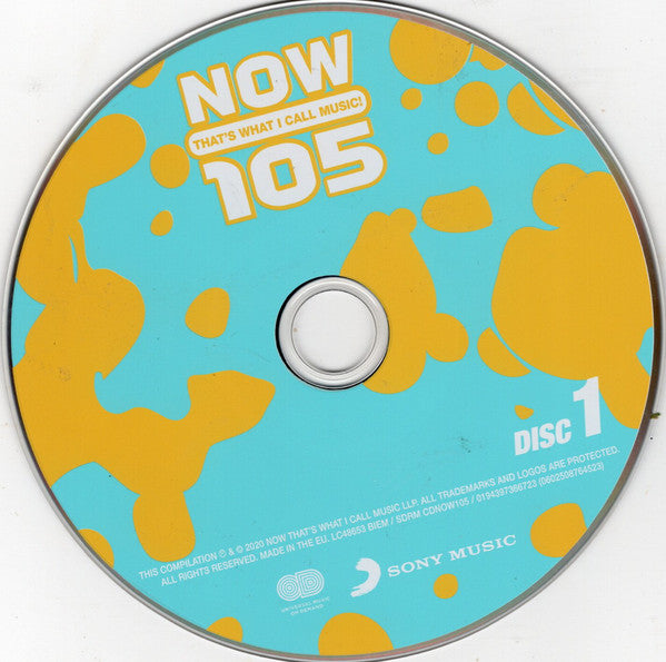 Various : Now That's What I Call Music! 105 (2xCD, Comp)