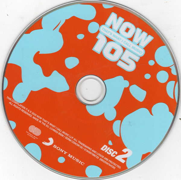 Various : Now That's What I Call Music! 105 (2xCD, Comp)