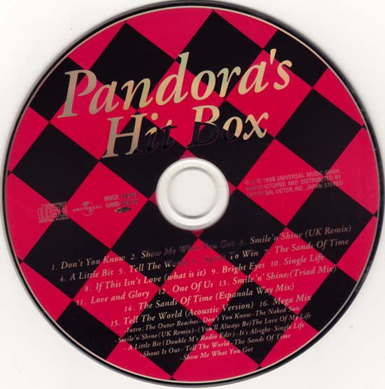 Pandora : Pandora's Hit Box (CD, Comp)