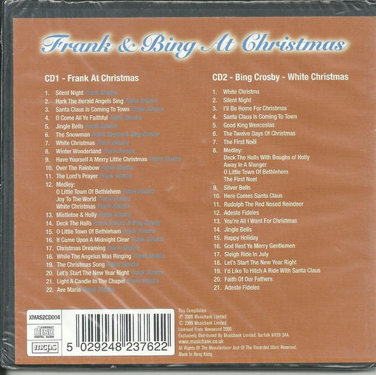Frank Sinatra & Bing Crosby : At Christmas (2xCD, Comp)