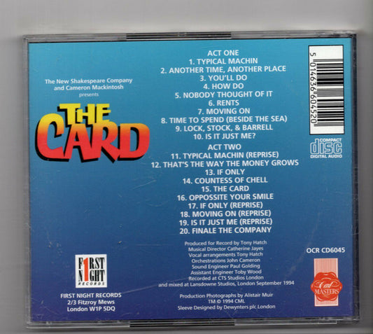 Various : The Card (1994 London Cast Recording) (CD, Album)
