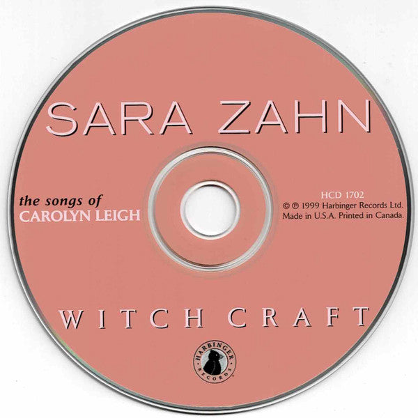 Sara C. Zahn : Witch Craft: The Songs Of Carolyn Leigh (CD, Album)