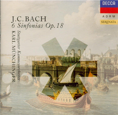 Johann Christian Bach, Stuttgarter Kammerorchester, Karl Münchinger : 6 Sinfonias Op. 18 (CD, Comp, RM)
