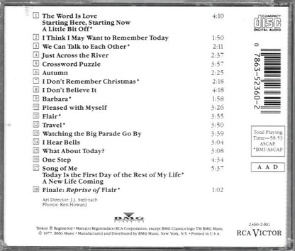 Richard Maltby Jr., David Shire : Starting Here Starting Now (Original Cast Recording) (CD, Album)
