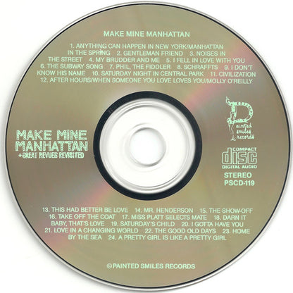 Ben Bagley : Make Mine Manhattan + Great Revues Revisited (CD, RE)