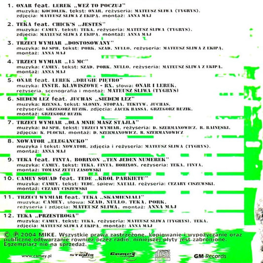 Various : Bravo Hip Hop - 12 Wypasionych Teledysków (VCD, Comp, Promo)