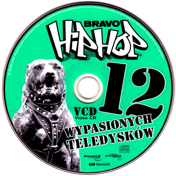 Various : Bravo Hip Hop - 12 Wypasionych Teledysków (VCD, Comp, Promo)